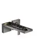 AXOR-HG-AXOR-MyEdition-Einhebel-Waschtischmischer-Unterputz-fuer-Wandmontage-mit-Auslauf-221-mm-ohne-Platte-Polished-Black-Chrome-47062330 gallery number 1